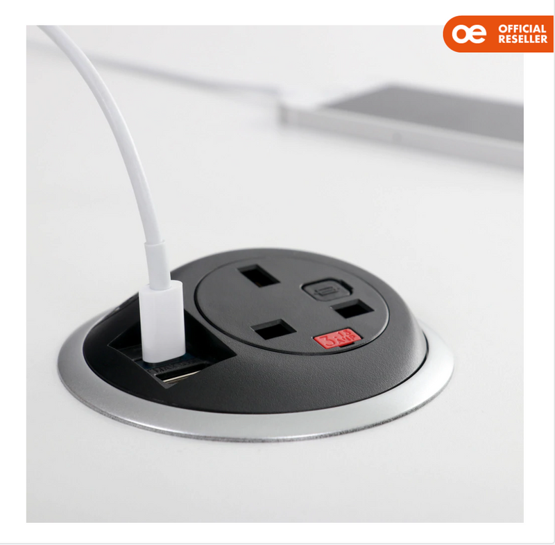 Convenient 13A power with twin USB-A and USB-C fast charging for your devices - The PixelTUF by OE Electrics