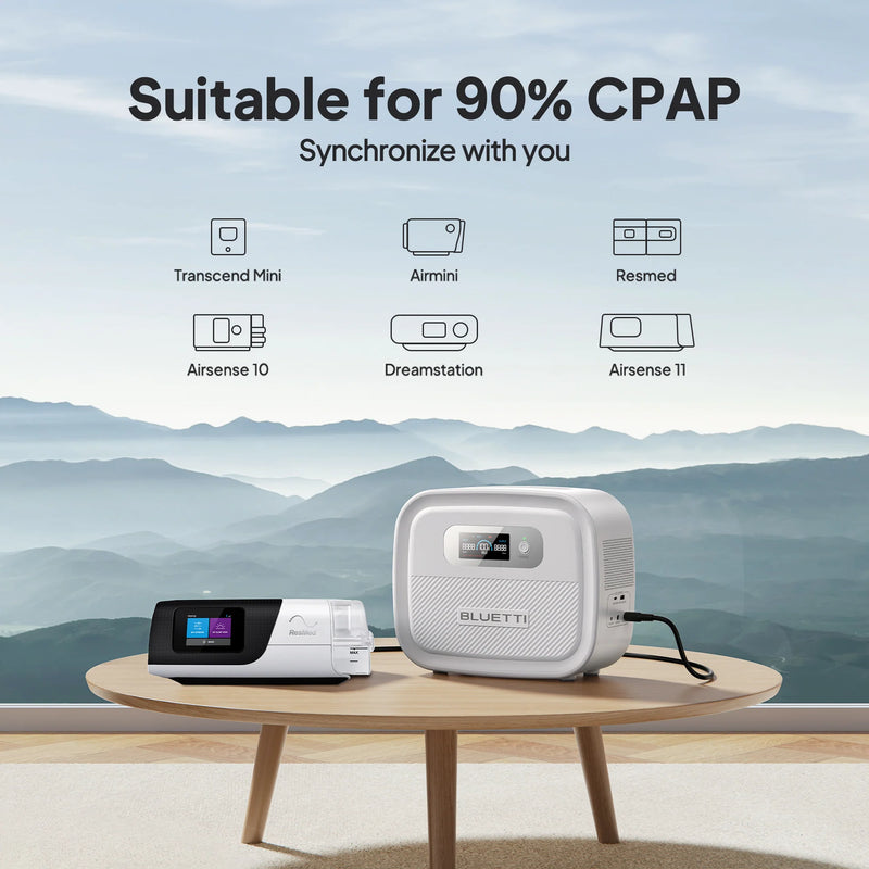 Bluetti X60 614Wh CPAP Power Bank for Camping, Travel & Emergencies