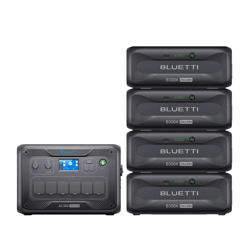 Bluetti AC300+B300K | Battery Power Station Kit