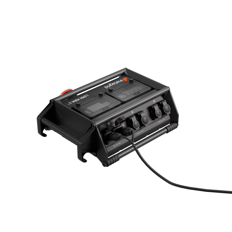 Instagrid LINK MAX for combining three Instagrid ONEs to create a 16A 3phase 400V Output