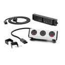 OE Panda Workstation Kit | White/Black | Twin UK 13A & USB