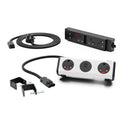 OE Panda Workstation Kit | White/Black | Twin UK 13A & USB