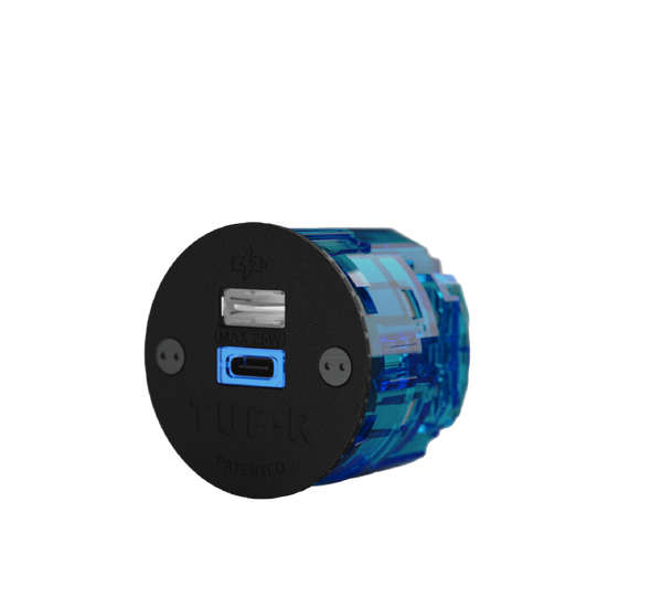 OE TUF-R Twin USB A+C 25W Canister