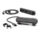 OE BlackICE Workstation Kit : blackICE Socket Unit - 13A | USB | 13A, UK 13A 4way Powerbar, with UK 13A Starter Lead