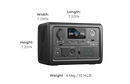 Bluetti EB3A 600W/268Wh Portable Power Station