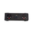 OE Panda Black Socket Unit - 13A | USB | 13A