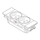 OE QF25 French/Belgium Schuko 2G Power Socket QikFit Module