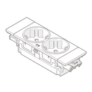 OE QF25 Euro Schuko 2G Power Socket QikFit Module